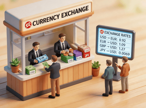 Global payouts & FX product hero